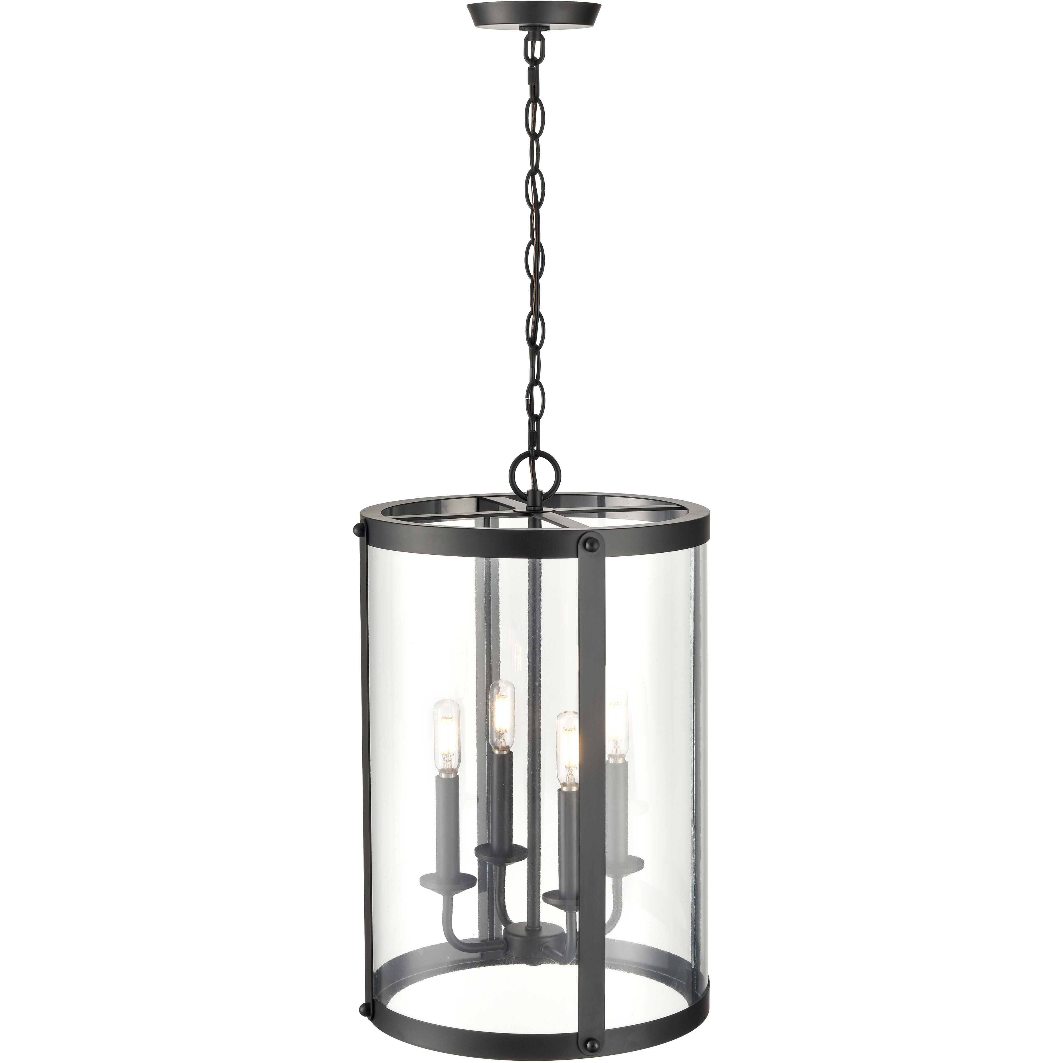 Aydenn 4 Light 13.75 inch Matte Black Indoor Pendant Ceiling Light
